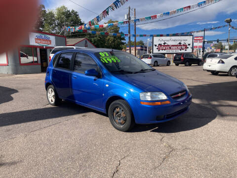 2007 Chevrolet Aveo for sale at FUTURES FINANCING INC. in Denver CO
