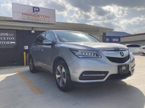 2016 Acura MDX for sale at Princeton Motors in Princeton TX