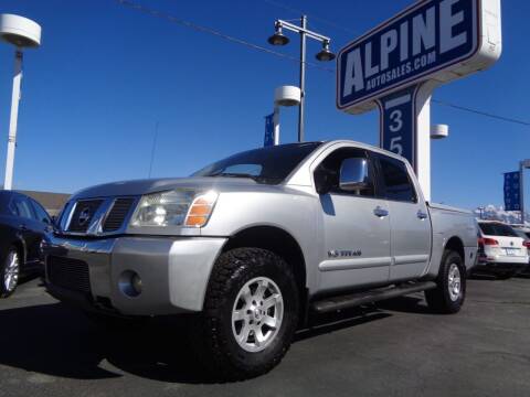 2005 Nissan Titan for sale at Alpine Auto Sales in Salt Lake City UT