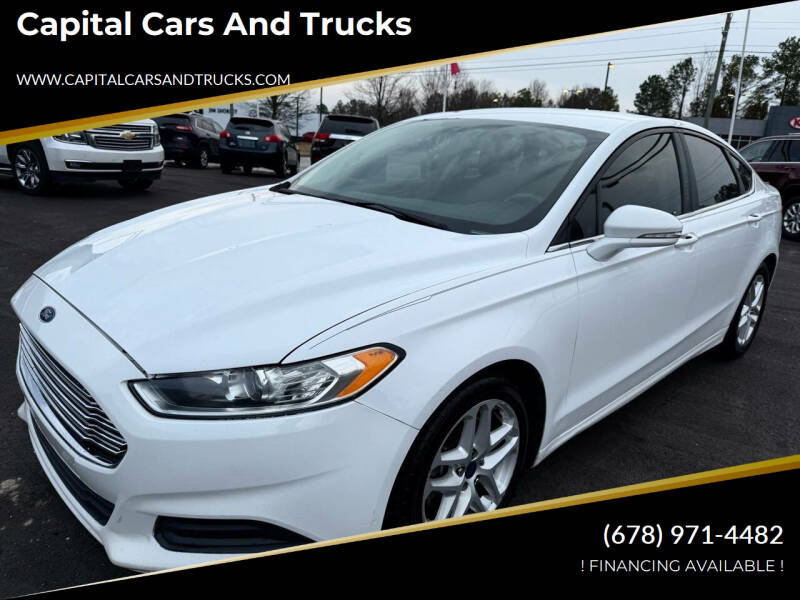 2016 Ford Fusion for sale at Capital Cars and Trucks in Gainesville GA