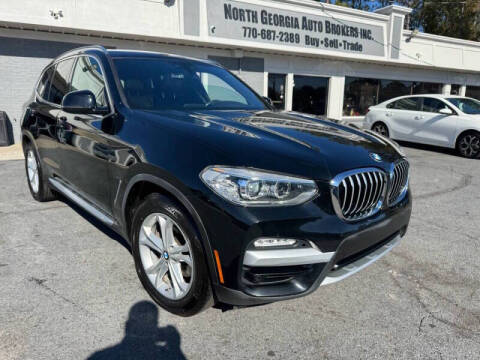 2019 BMW X3 for sale at North Georgia Auto Brokers in Snellville GA