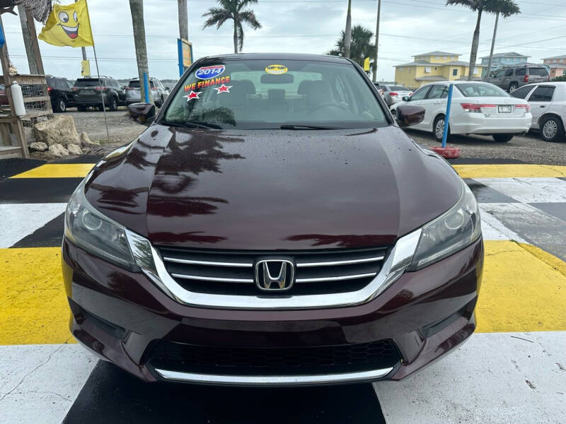 Used 2014 Honda Accord LX with VIN 1HGCR2F39EA197267 for sale in Melbourne, FL