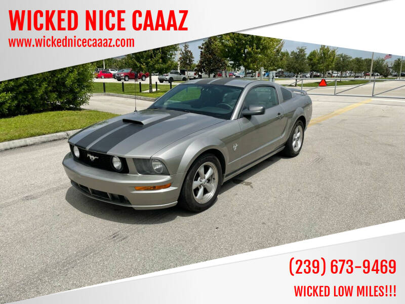 2009 Ford Mustang for sale at WICKED NICE CAAAZ in Cape Coral FL