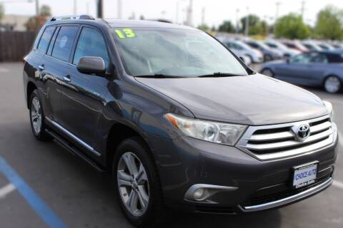 2013 Toyota Highlander for sale at Choice Auto & Truck in Sacramento CA