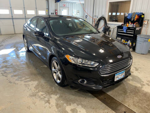 2015 Ford Fusion for sale at RDJ Auto Sales in Kerkhoven MN
