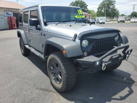 2018 Jeep Wrangler JK Unlimited for sale at Bailey Family Auto Sales in Lincoln AR