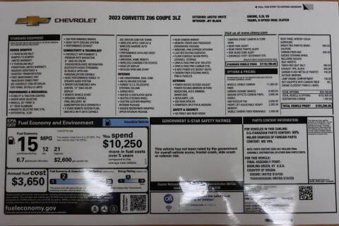 2023 Chevrolet Corvette Z06