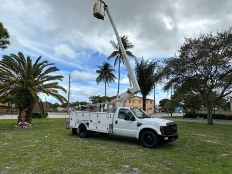 2008 Ford F350 BUCKET TRUCK for sale at Transcontinental Car USA Corp in Fort Lauderdale FL