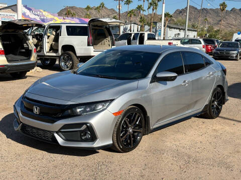 2021 Honda Civic for sale at Baba's Motorsports, LLC in Phoenix AZ