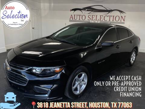 2017 Chevrolet Malibu for sale at Auto Selection Inc. in Houston TX
