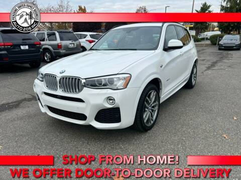 2017 BMW X3 for sale at Auto 206, Inc. in Kent WA