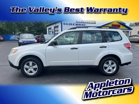 2012 Subaru Forester for sale at Appleton Motorcars Sales & Service in Appleton WI