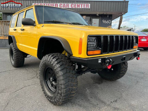 2001 Jeep Cherokee for sale at CERTIFIED CAR CENTER in Fairfax VA