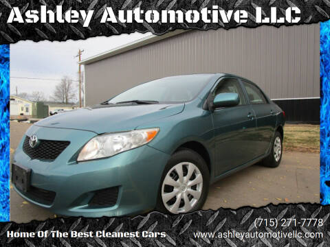 2010 Toyota Corolla for sale at Ashley Automotive LLC in Altoona WI