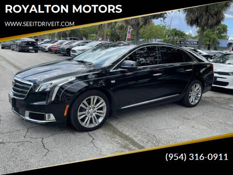 2019 Cadillac XTS for sale at ROYALTON MOTORS in Plantation FL
