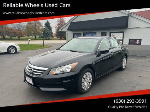 2012 Honda Accord for sale at Reliable Wheels Used Cars in West Chicago IL