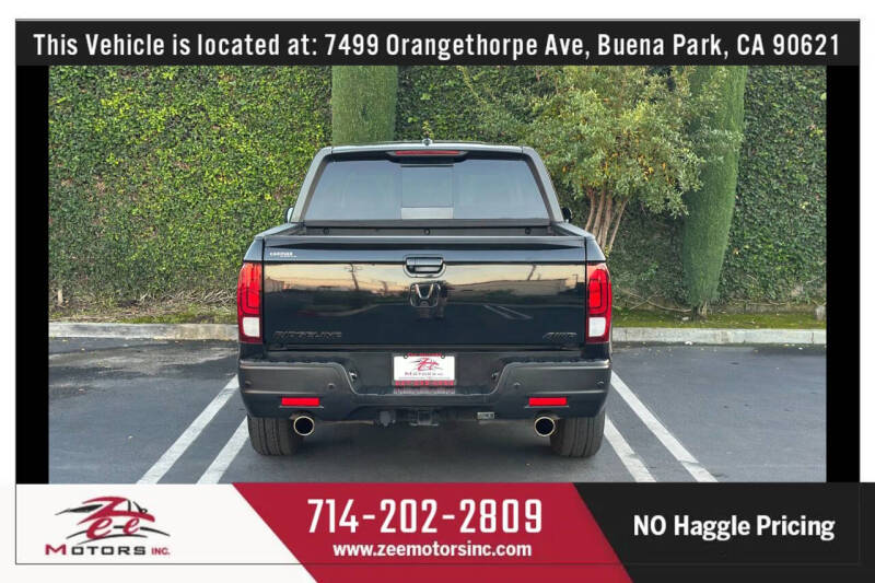 2022 Honda Ridgeline RTL-E