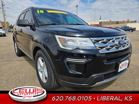 2018 Ford Explorer for sale at Lewis Chevrolet of Liberal in Liberal KS