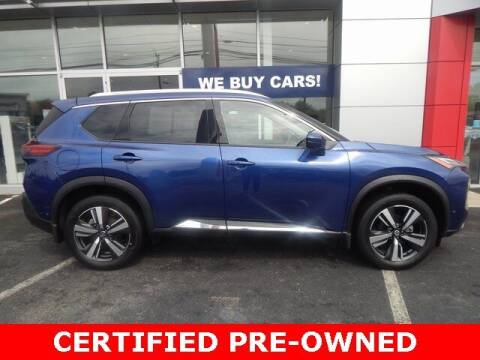 2021 Nissan Rogue for sale at SIMMONS NISSAN INC in Mount Airy NC