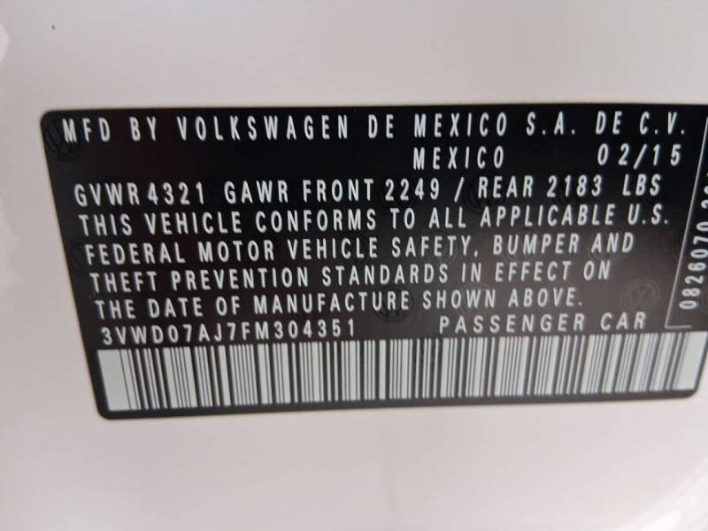 2015 Volkswagen Jetta
