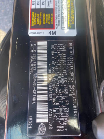 2011 Toyota Camry LE