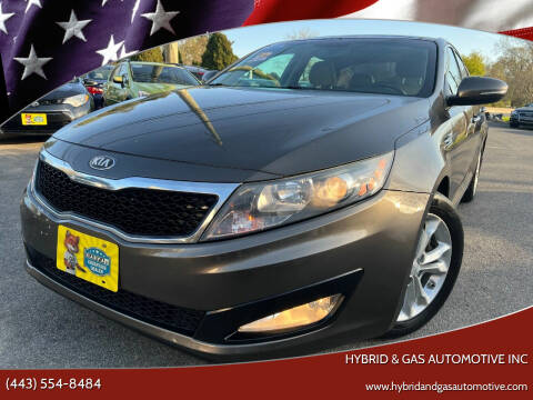2013 Kia Optima for sale at Hybrid & Gas Automotive Inc in Aberdeen MD
