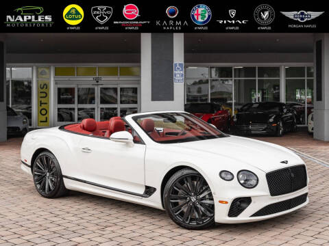 2022 Bentley Continental GTC Speed