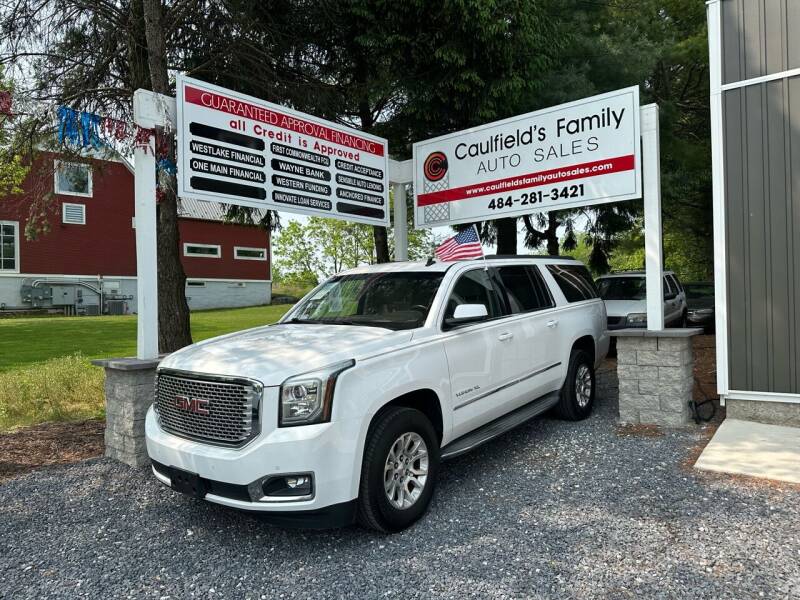 2015 GMC Yukon XL for sale at Caulfields Family Auto Sales in Bath PA