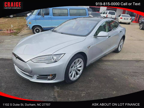 2016 Tesla Model S for sale at CRAIGE MOTOR CO in Durham NC