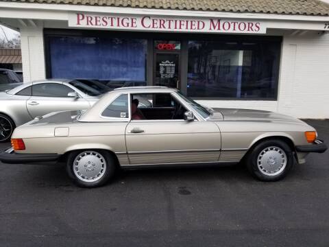 1989 Mercedes-Benz 560-Class for sale at Prestige Certified Motors in Falls Church VA