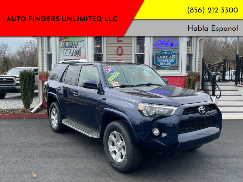 2017 Toyota 4Runner for sale at Auto Finders Unlimited LLC in Vineland NJ