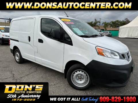 2015 Nissan NV200 for sale at Dons Auto Center in Fontana CA