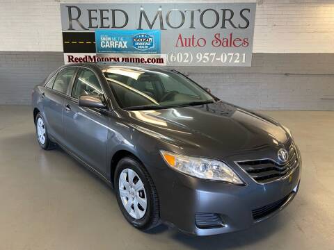 2010 Toyota Camry for sale at REED MOTORS LLC in Phoenix AZ