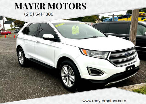 2015 Ford Edge for sale at Mayer Motors in Pennsburg PA