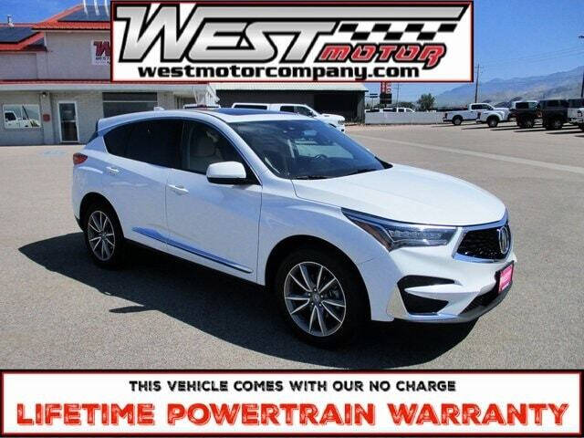 2020 Acura RDX for sale at West Motor Company in Hyde Park UT