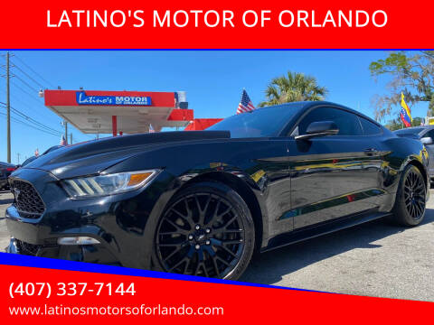 2017 Ford Mustang for sale at LATINO'S MOTOR OF ORLANDO in Orlando FL