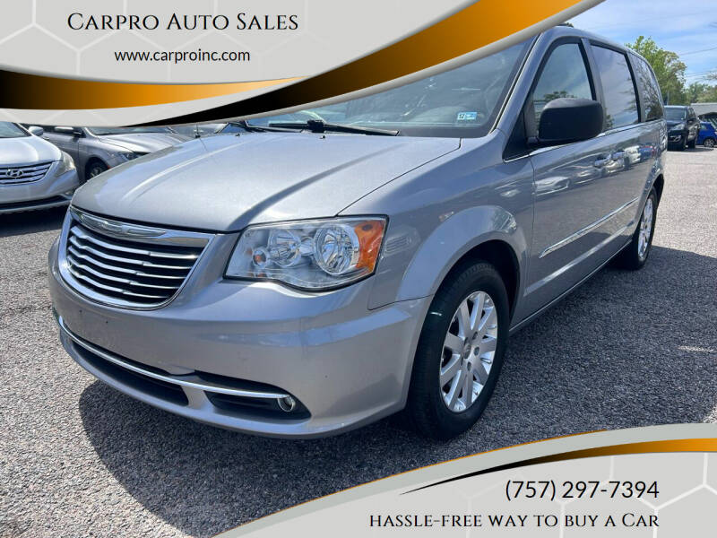 2015 Chrysler Town and Country for sale at Carpro Auto Sales in Chesapeake VA