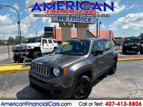 2018 Jeep Renegade for sale at American Financial Cars in Orlando FL