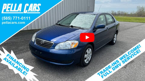 2007 Toyota Corolla for sale at Pella Cars LLC in Brockport NY