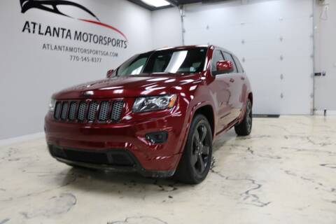 2015 Jeep Grand Cherokee for sale at Atlanta Motorsports in Roswell GA