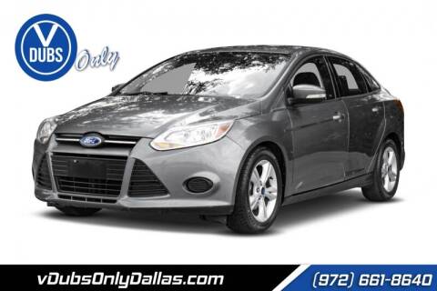 2014 Ford Focus for sale at VDUBS ONLY in Plano TX