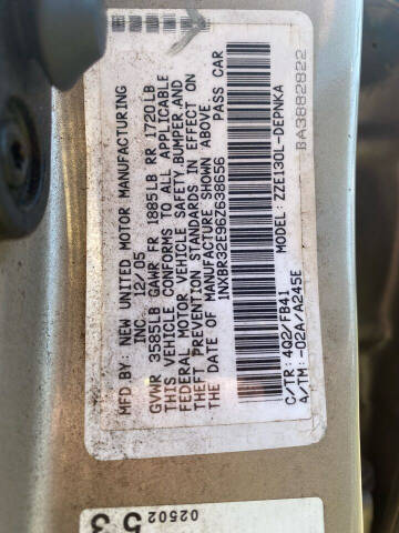 2006 Toyota Corolla LE