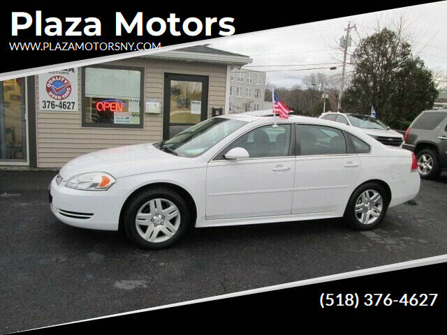 2012 Chevrolet Impala for sale at Plaza Motors in Rensselaer NY