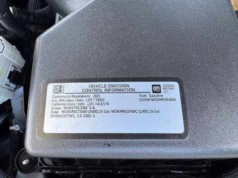 2021 Chevrolet Tahoe LT