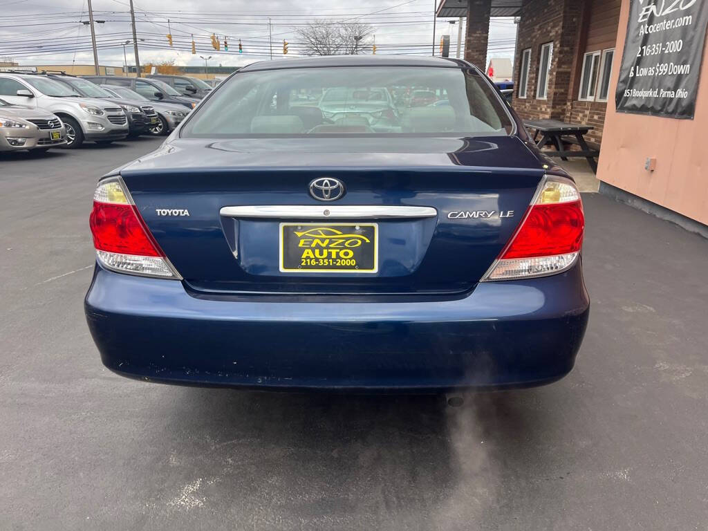 2005 Toyota Camry for sale at ENZO AUTO in Parma, OH