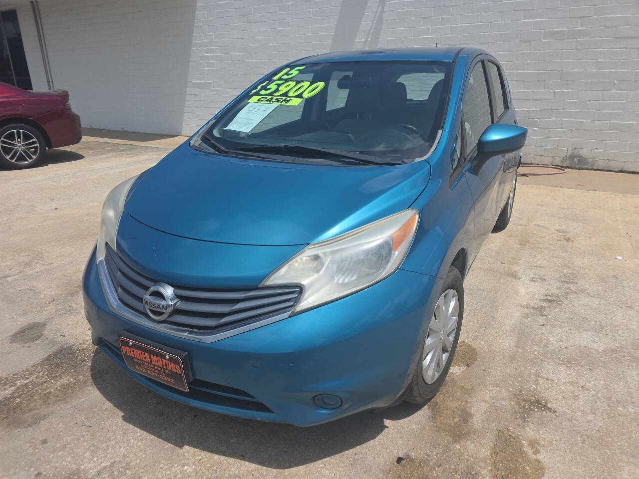 Blue 2015 Nissan Versa Note S S 4dr Hatchback 2