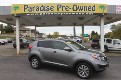 2016 Kia Sportage for sale at Paradise Pre-Owned Inc in New Castle PA