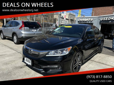 2017 Honda Accord for sale at DEALS ON WHEELS in Newark NJ