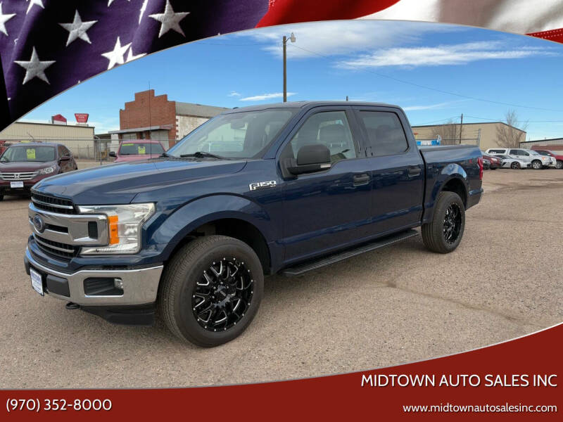 2018 Ford F-150 for sale at MIDTOWN AUTO SALES INC in Greeley CO