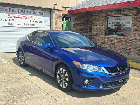 2015 Honda Accord for sale at Excellent Auto Sales in Grand Prairie TX